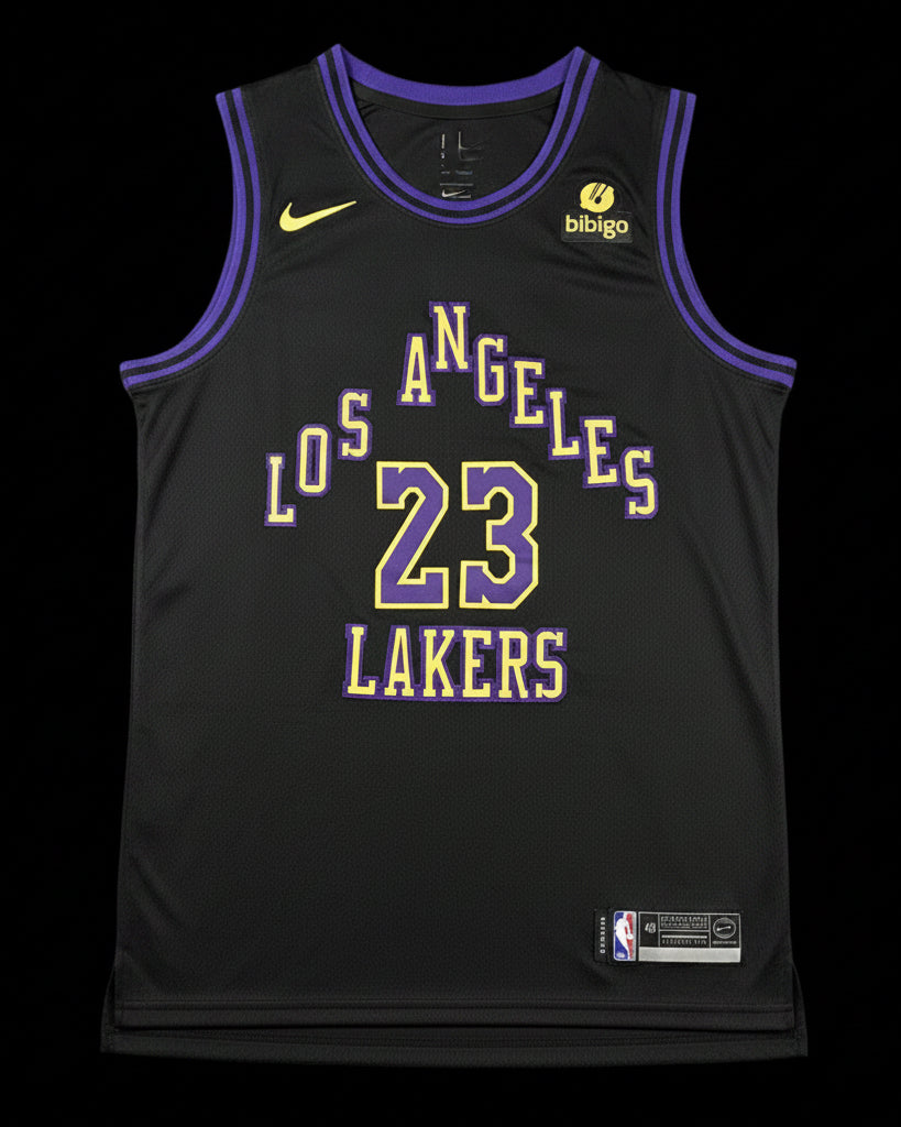 Camiseta City Edition LeBron James de Los Angeles Lakers