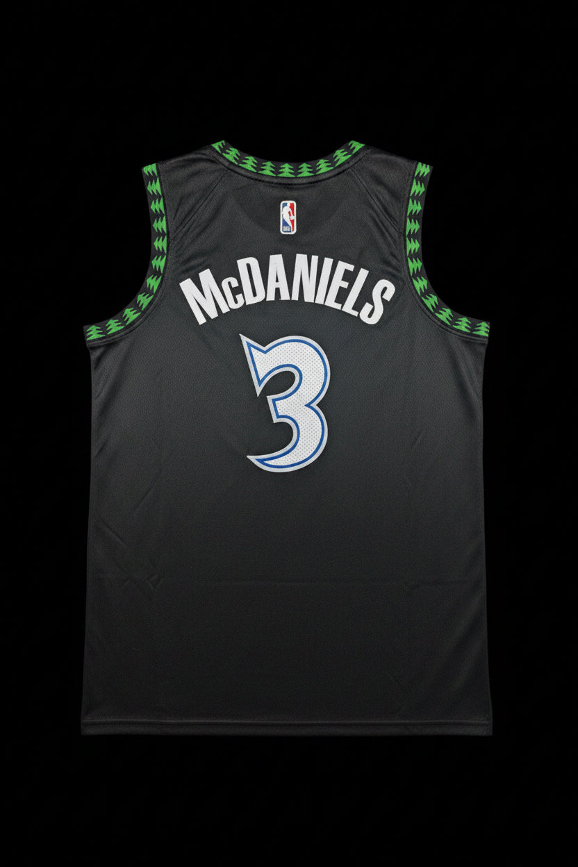 Camiseta Jaden McDaniels Edición Clásica de los Minnesota Timberwolves