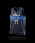 Jersey Dallas Mavericks Edición Ciudad Skyline Luka Doncic