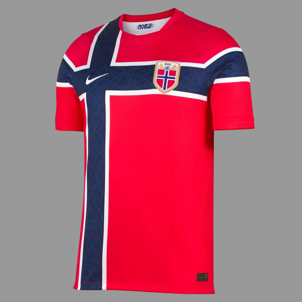 Camiseta de local de Noruega para el Mundial de 2026