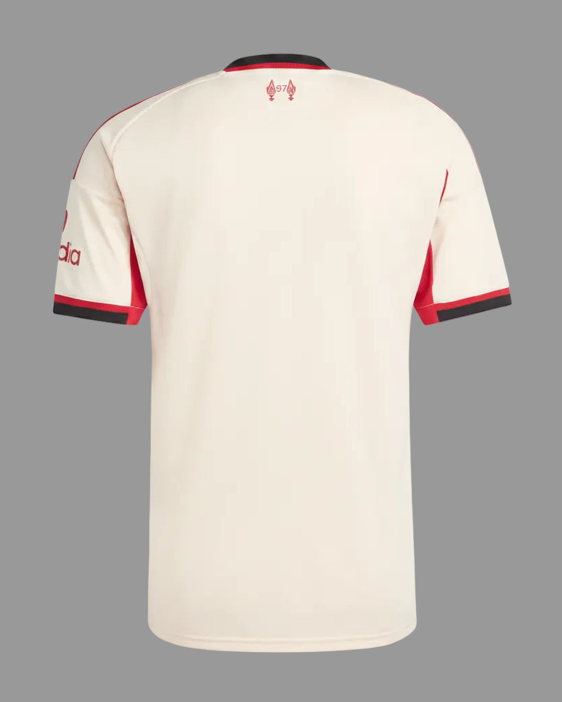 Camiseta de visitante del Liverpool 25/26