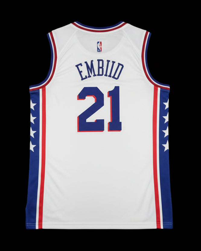 Camiseta Joel Embiid Philadelphia 76ers Edición Association
