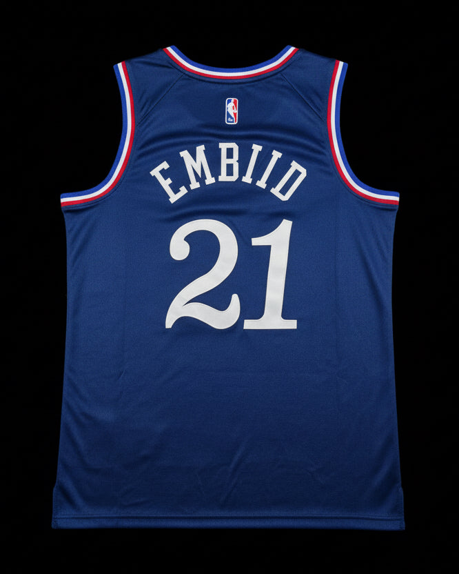 Camiseta Philadelphia 76ers City Edition 2025/26 Joel Embiid