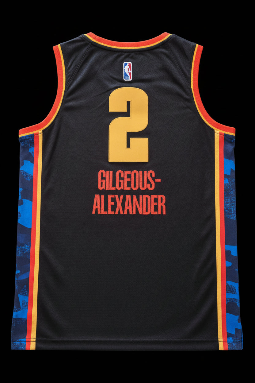 Camiseta Oklahoma City Thunder City Edition 2023/24 Shai Gilgeous-Alexander