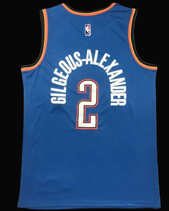 Camiseta Icon Edition Shai Gilgeous-Alexander de los Oklahoma City Thunder