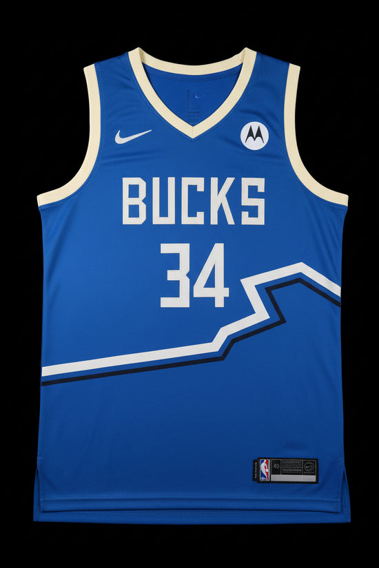 Camiseta Giannis Antetokounmpo Milwaukee Bucks City Edition 2024/25