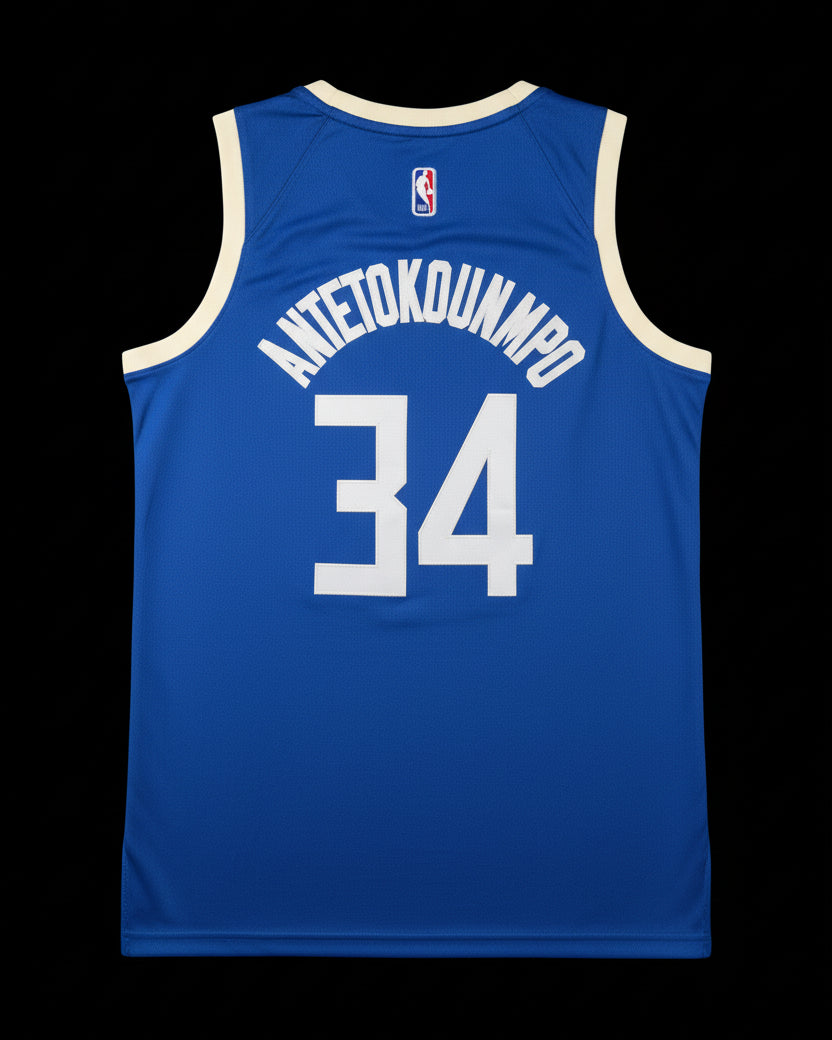 Camiseta Giannis Antetokounmpo Milwaukee Bucks City Edition 2024/25
