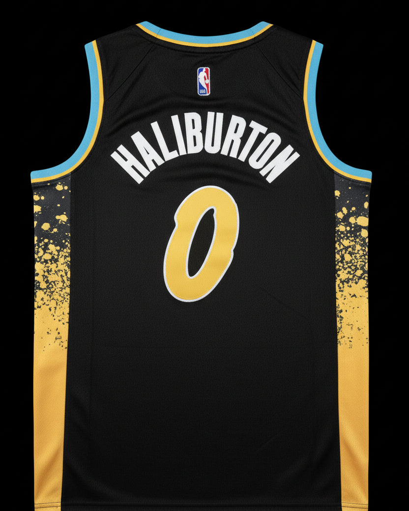 Camiseta Tyrese Haliburton City Edition 23/24 de los Indiana Pacers