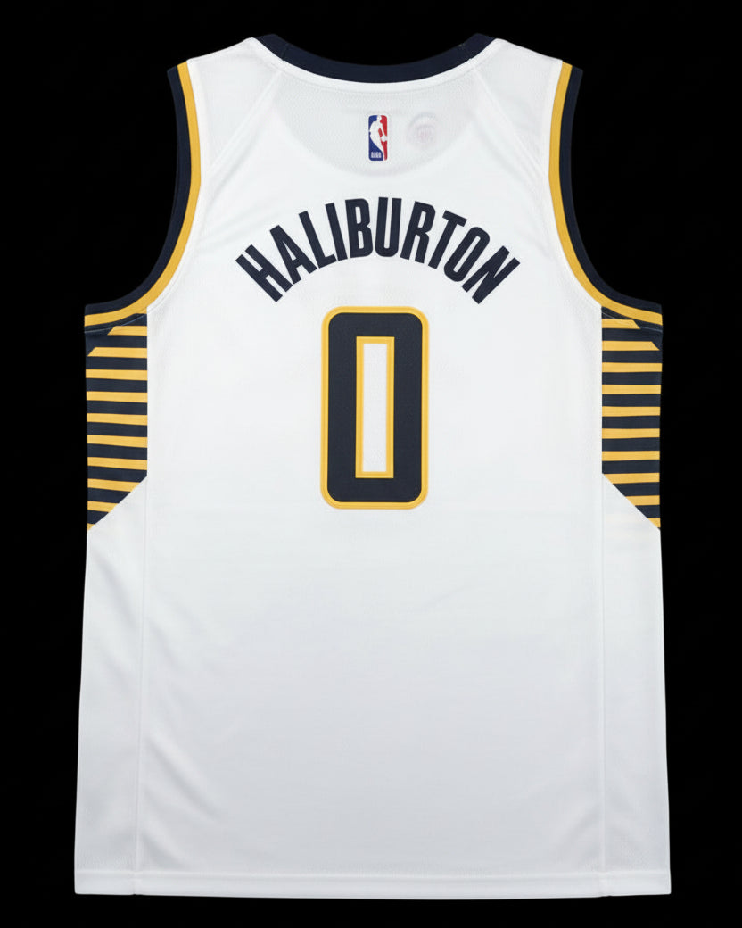 Camiseta Indiana Pacers Association Swingman Tyrese Haliburton