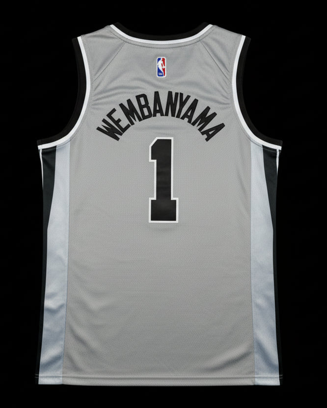 Camiseta de Victor Wembanyama de los San Antonio Spurs Jordan Statement Edition