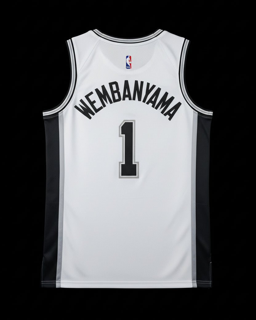 Camiseta Victor Wembanyama Edición Asociación San Antonio Spurs