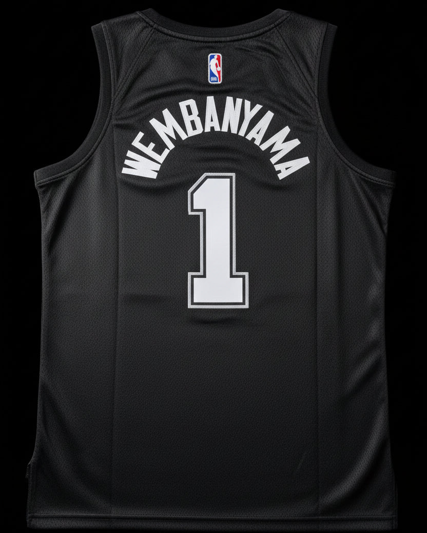 Camiseta Victor Wembanyama Edición Ciudad 2025/26 de los San Antonio Spurs