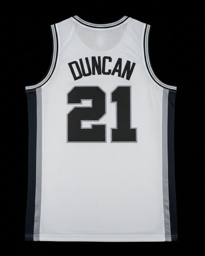 Camiseta Tim Duncan Edición Asociación de los San Antonio Spurs 1998-99