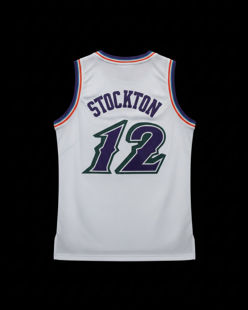 Camiseta John Stockton Utah Jazz Association Edition 1996-2004