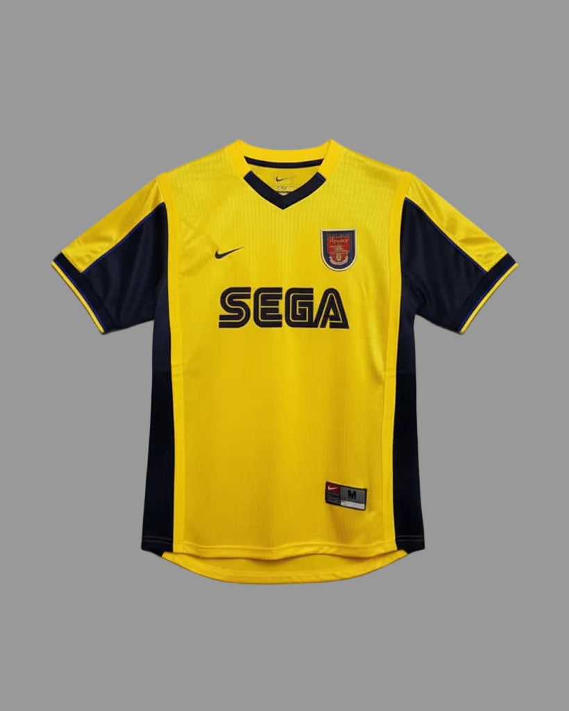 Camiseta visitante del Arsenal 1999/00