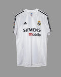 Camiseta de local del Real Madrid 04/05