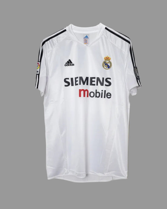 Camiseta de local del Real Madrid 04/05