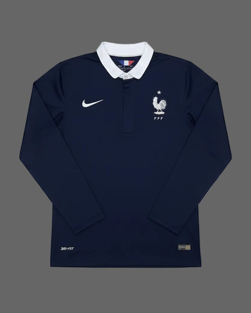 Camiseta de manga larga Francia Local 2014