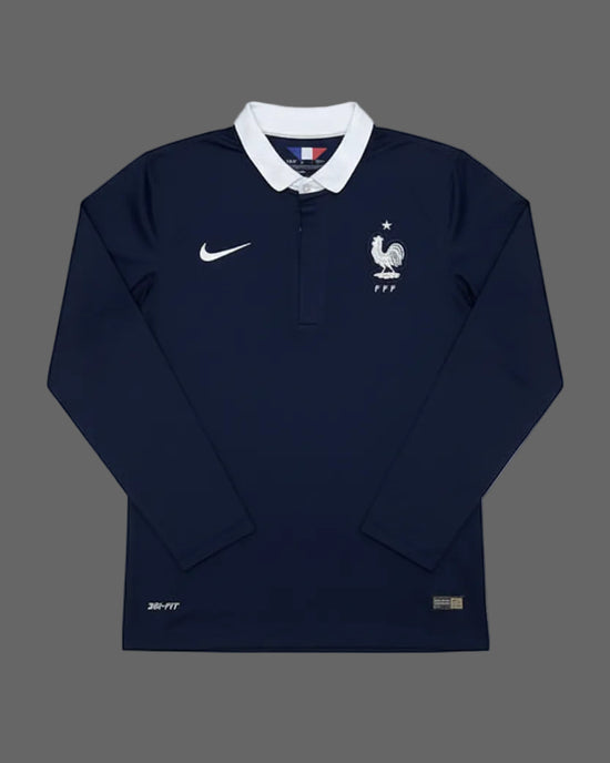 Camiseta de manga larga Francia Local 2014