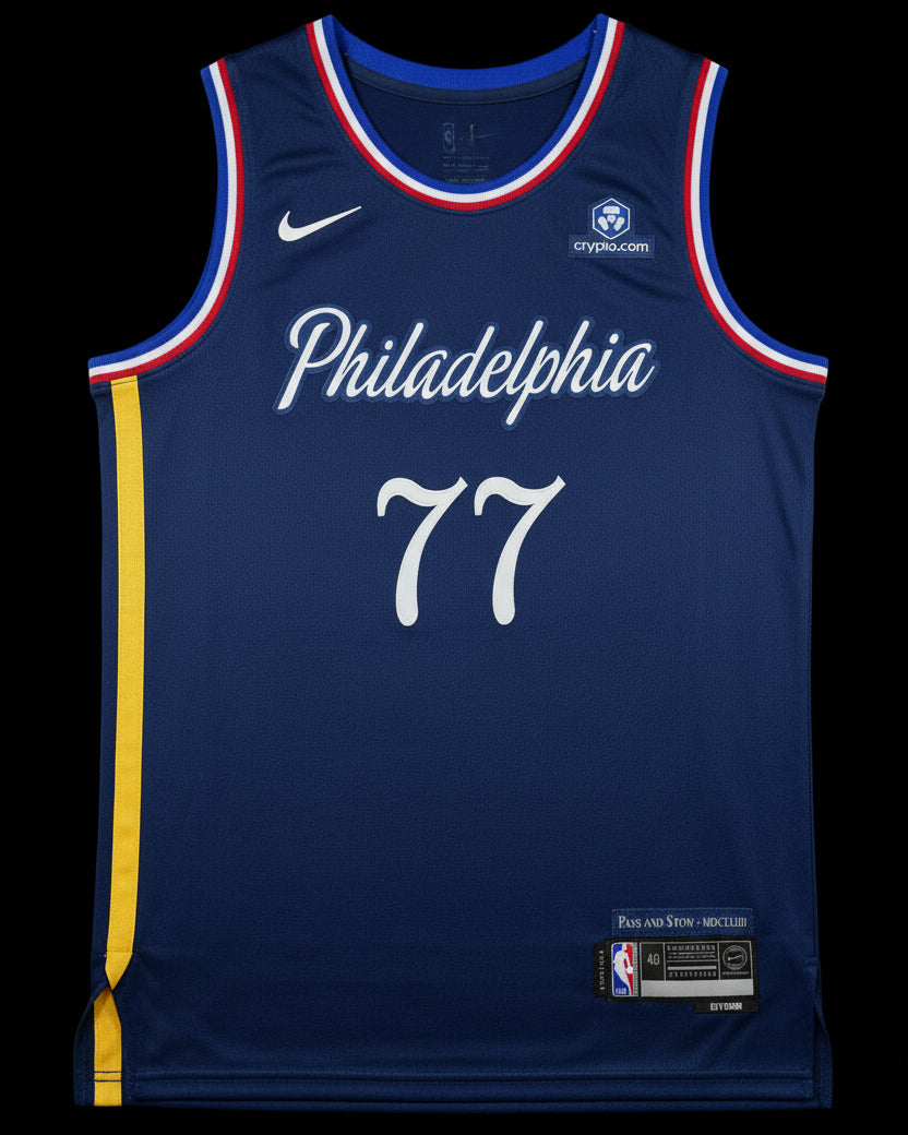 Camiseta V.J. Edgecombe City Edition 2025/26 de los Philadelphia 76ers