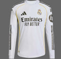 Real Madrid Home Jersey 25/26 (Long Sleeved)