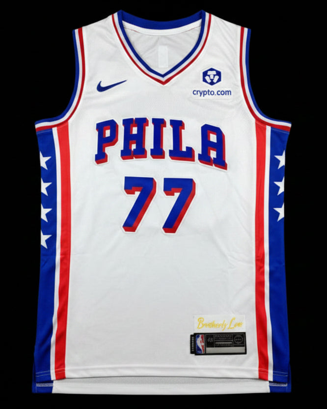 Camiseta Philadelphia 76ers Edición Association V.J. Edgecombe