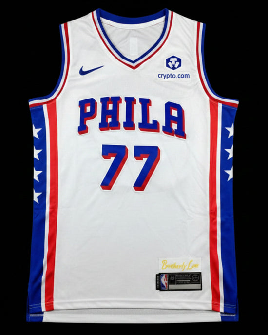 Camiseta Philadelphia 76ers Edición Association V.J. Edgecombe