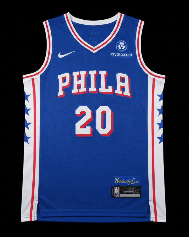 Camiseta Jared McCain Icon Edition de los Philadelphia 76ers