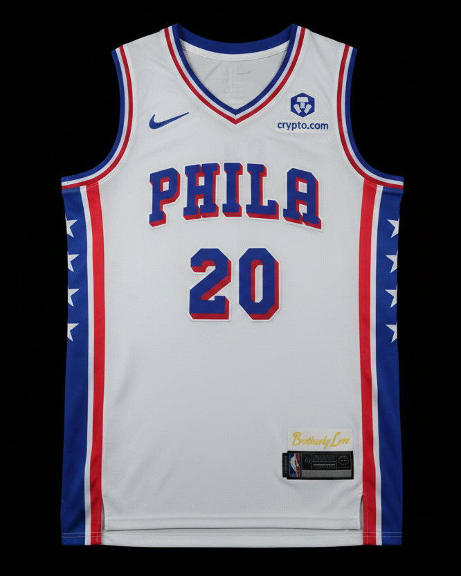Camiseta Jared McCain Edición Association de los Philadelphia 76ers