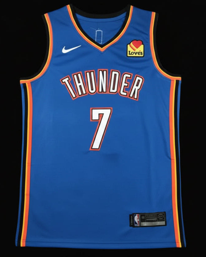 Camiseta Icon Edition de Chet Holmgren de los Oklahoma City Thunder