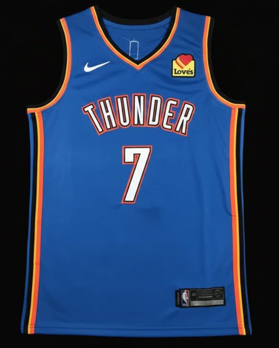 Camiseta Icon Edition de Chet Holmgren de los Oklahoma City Thunder