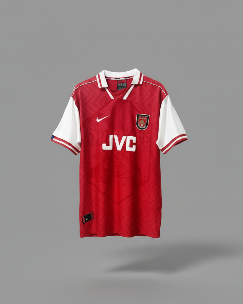 Camiseta local del Arsenal 1996/98