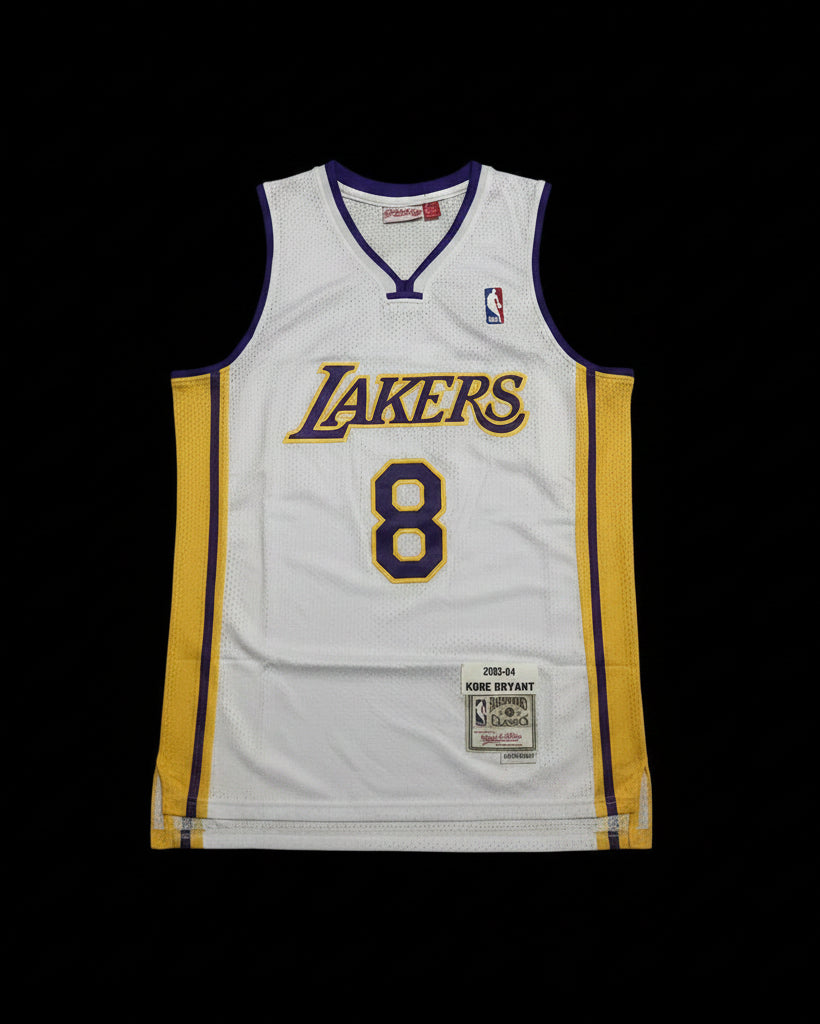 Camiseta de local de Kobe Bryant de Los Angeles Lakers 2003/04