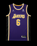 Camiseta Los Angeles Lakers Edición Statement 2022/23 LeBron James #6
