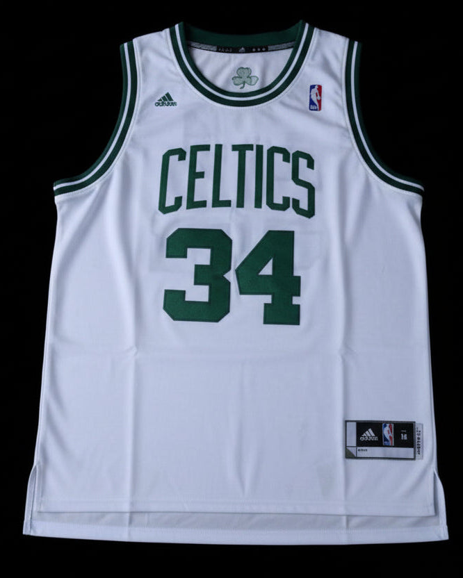 Camiseta blanca de Paul Pierce de los Boston Celtics