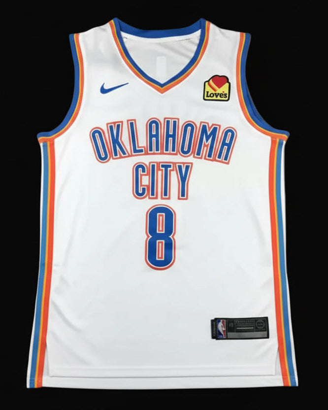 Camiseta Jalen Williams Swingman Asociación Oklahoma City Thunder