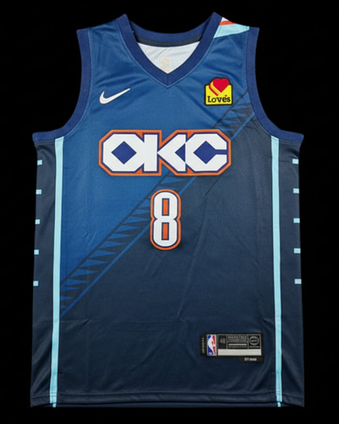 Camiseta City de Jalen Williams de los Oklahoma City Thunder 25/26