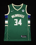 Camiseta Giannis Antetokounmpo Milwaukee Bucks Icon Edition