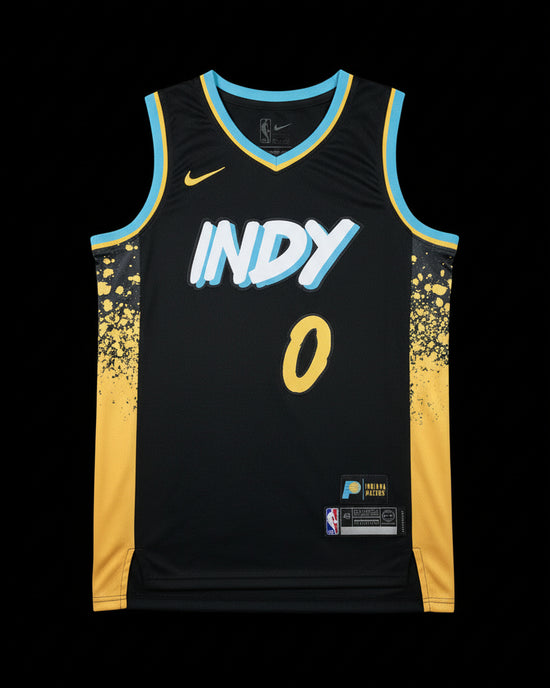 Camiseta Tyrese Haliburton City Edition 23/24 de los Indiana Pacers