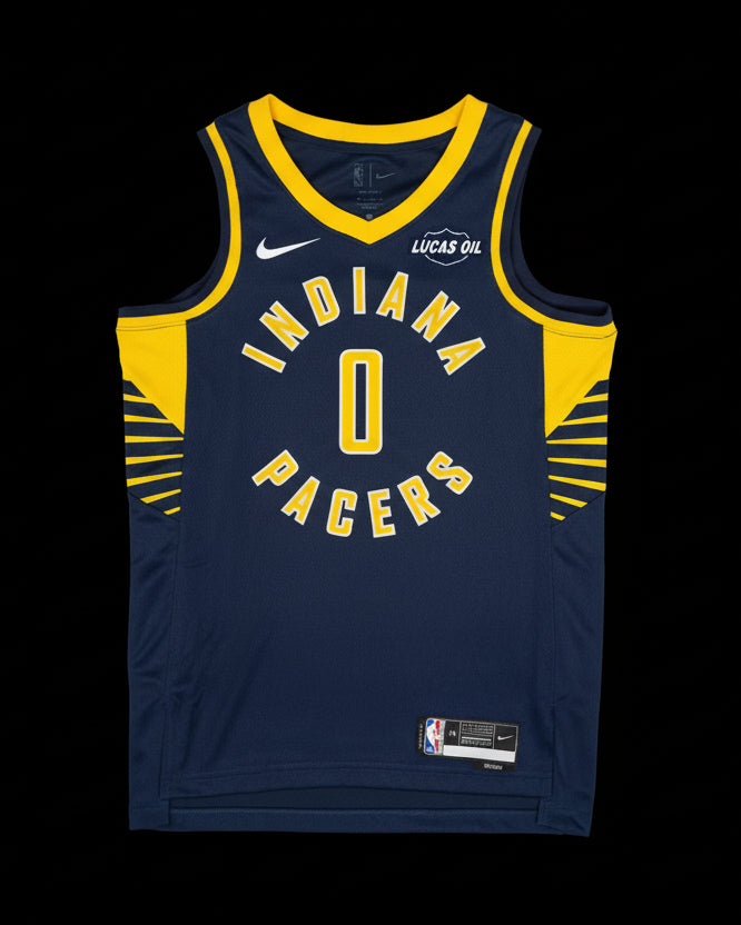 Camiseta Icon Edition Tyrese Haliburton de los Indiana Pacers