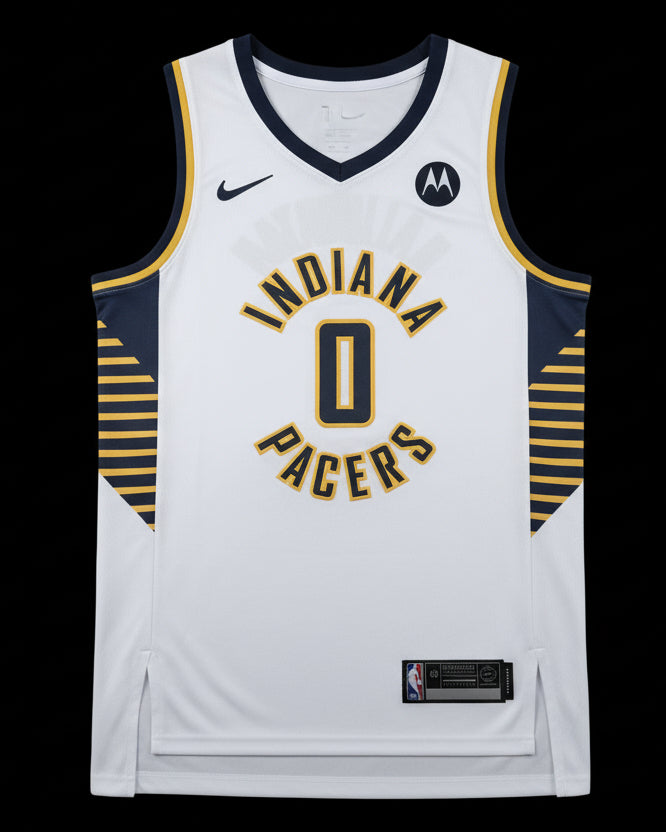 Camiseta Indiana Pacers Association Swingman Tyrese Haliburton