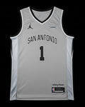 Camiseta de Victor Wembanyama de los San Antonio Spurs Jordan Statement Edition
