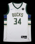 Camiseta Giannis Antetokounmpo Milwaukee Bucks Edición Association