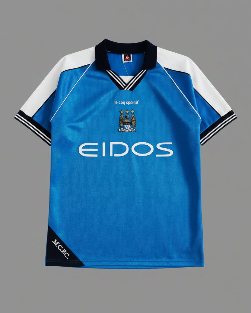 Camiseta de local del Manchester City 99/01
