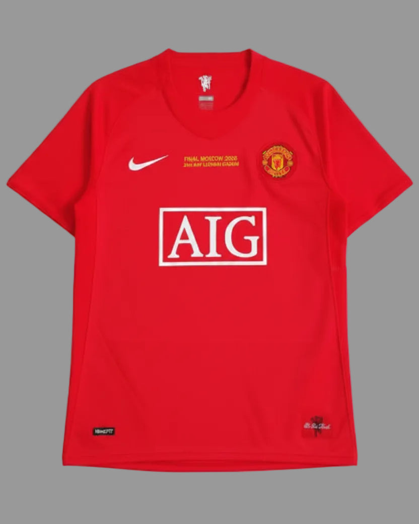 Camiseta de local del Manchester United 07/08