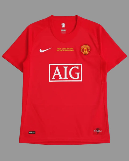 Camiseta de local del Manchester United 07/08