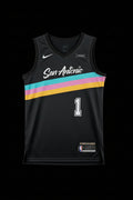Camiseta Victor Wembanyama Edición Ciudad 2025/26 de los San Antonio Spurs