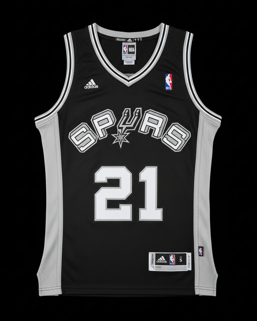 Camiseta San Antonio Spurs Edición Icono 1998-99 Tim Duncan