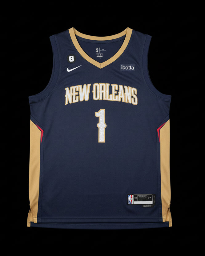 Camiseta Zion Williamson Edición Statement de los New Orleans Pelicans