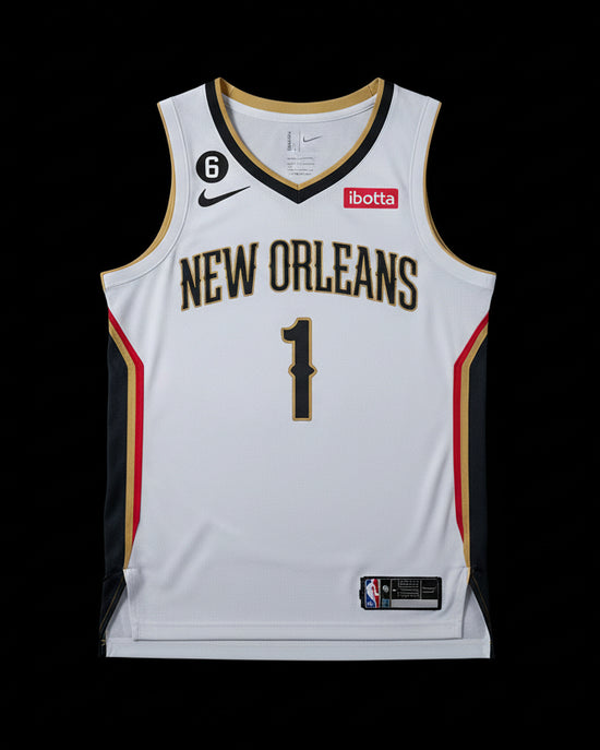 Camiseta Zion Williamson Edición Association de los New Orleans Pelicans